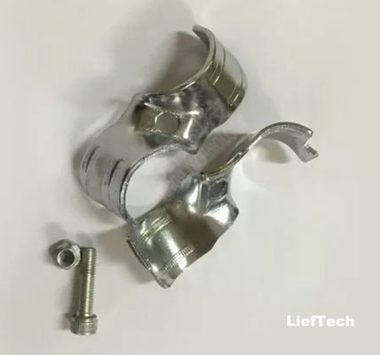 ISO9001 Fittings per tubi cromati giunto 2 supporto per il montaggio dei tubi