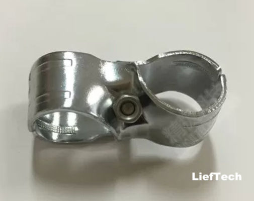 ISO9001 Fittings per tubi cromati giunto 2 supporto per il montaggio dei tubi