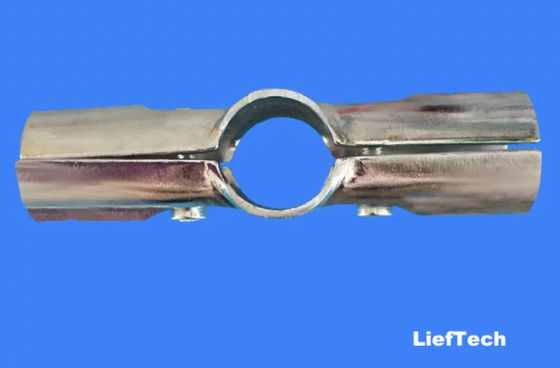 Struttura modulare Fittings per tubi di cromo per scaffalature