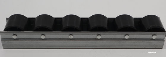 Leggio di alluminio Placon Roller Track Alta resistenza Ruota di nylon