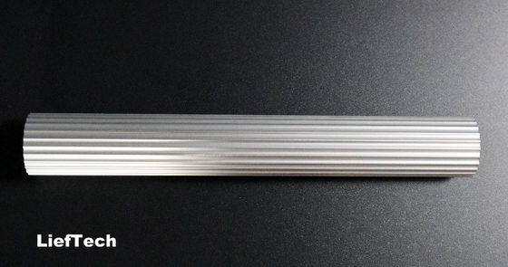 Spessore 1,2 mm tubo in lega di alluminio albero a rulli tubo di alluminio ondulato