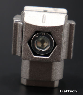 6063 T5 lega di alluminio Metal Pipe T Joint Materiale riciclabile