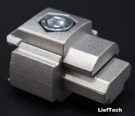 6063 T5 lega di alluminio Metal Pipe T Joint Materiale riciclabile