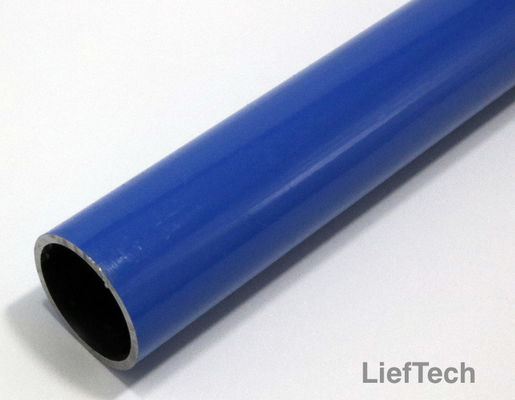Tubo in acciaio rivestito in PE di plastica spessore 1,5 mm Trattamento antiruggine