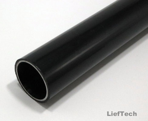 Tubo in acciaio rivestito in PE di plastica spessore 1,5 mm Trattamento antiruggine