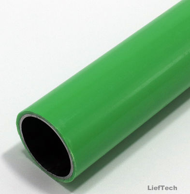 Tubo in acciaio rivestito in PE di plastica spessore 1,5 mm Trattamento antiruggine